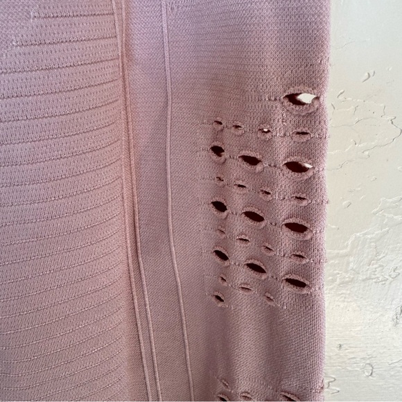 Gymshark Pink Seamless Compression Leggings Cutout - Picture 4 of 8